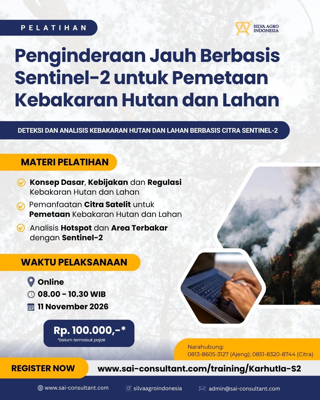 Penginderaan Jauh Berbasis Sentinel-2 untuk Pemetaan Kebakaran Hutan dan Lahan